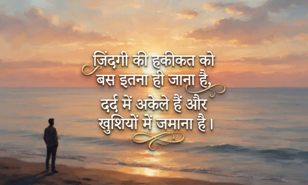 Life Shayari in Hindi 