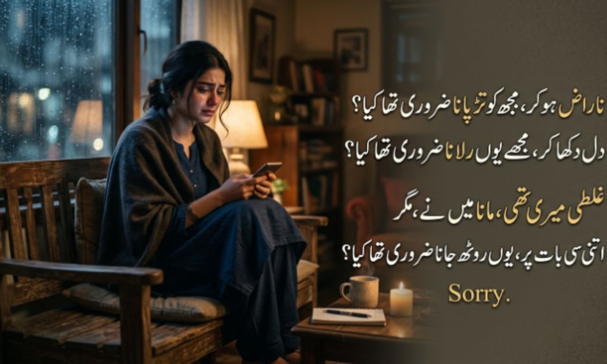 Naraz Hurt Sorry Shayari