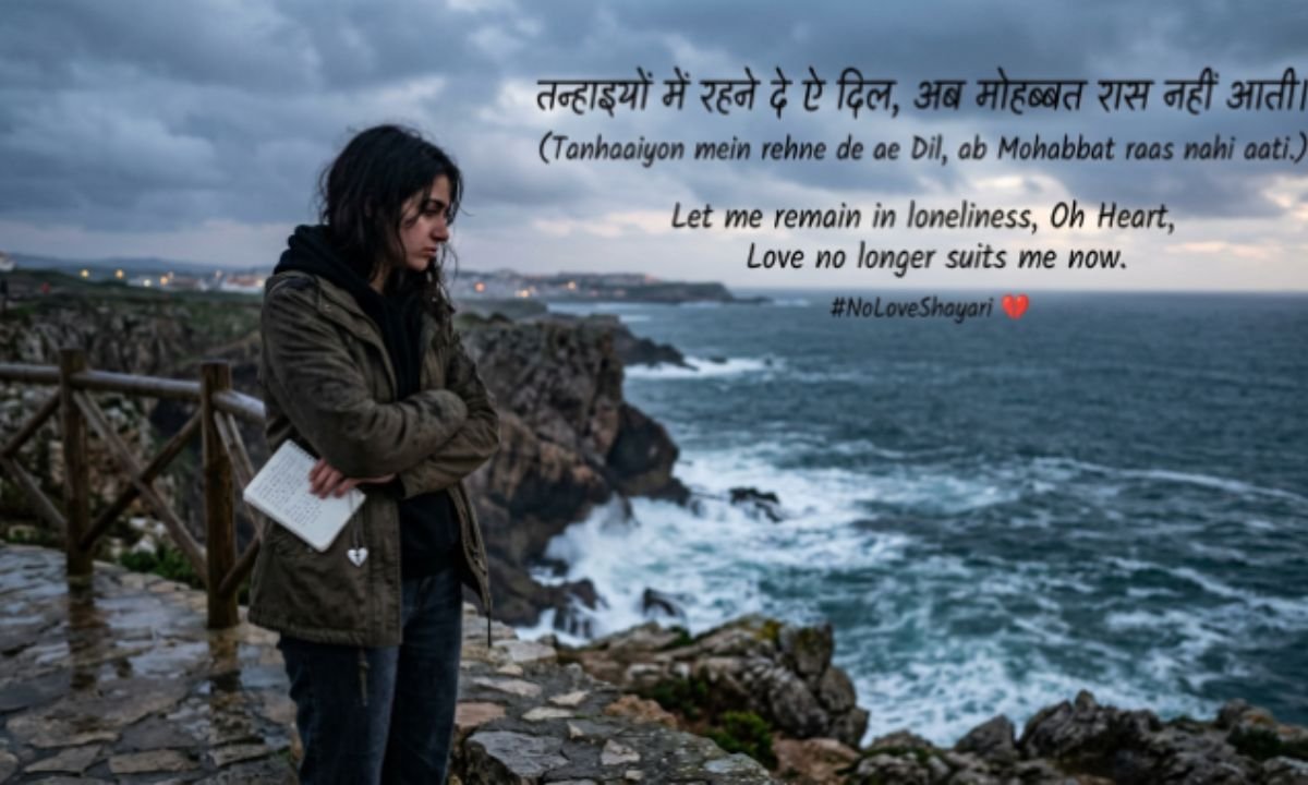 No Love Shayari 