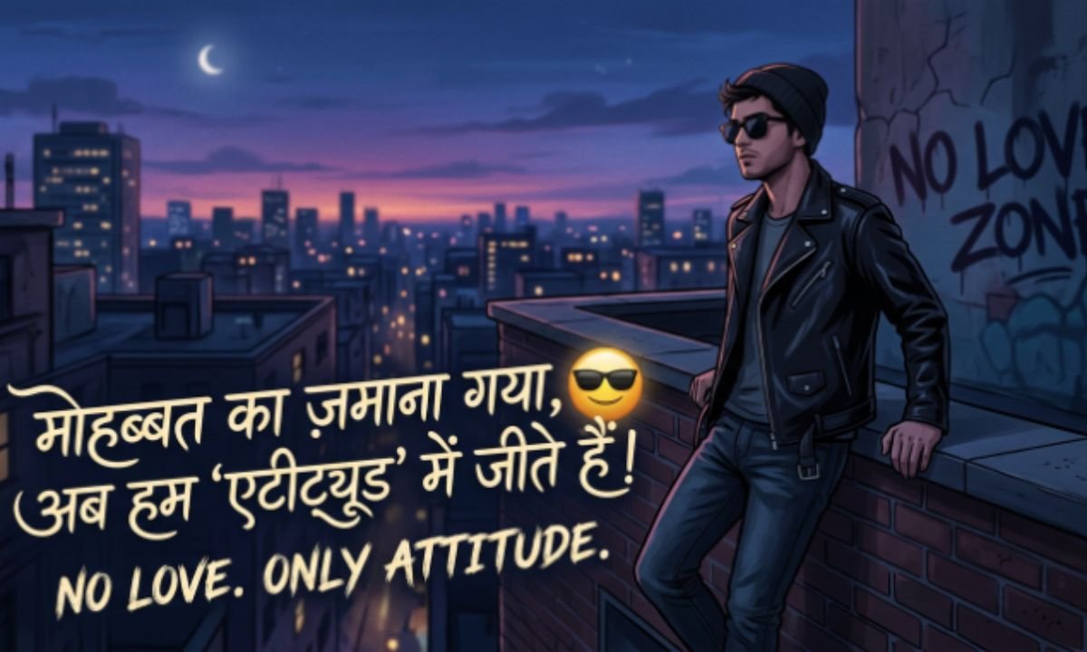 No Love Shayari Attitude