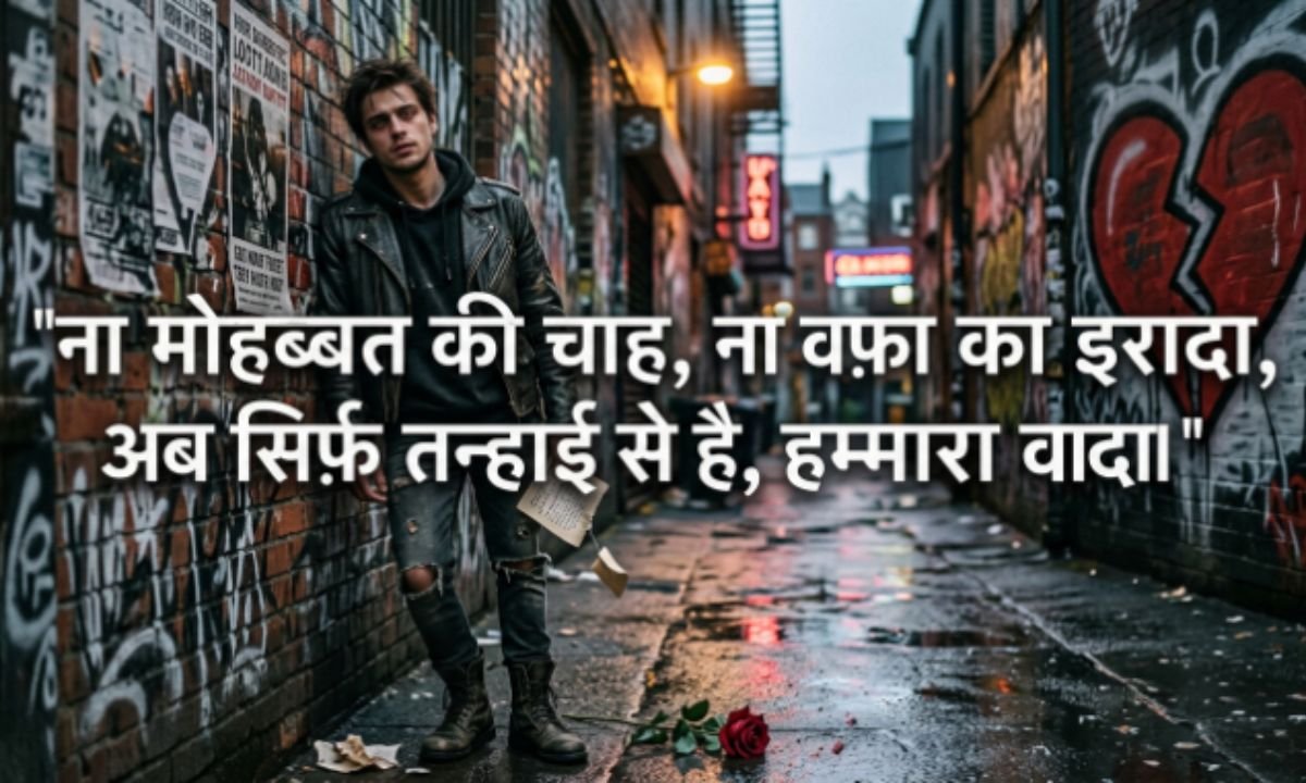 No Love Shayari in Hindi