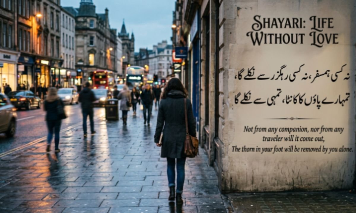 No Love Shayari on Life