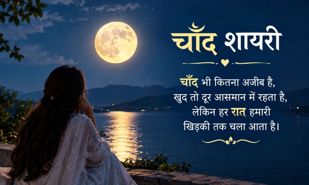 Chand Shayari in Hindi