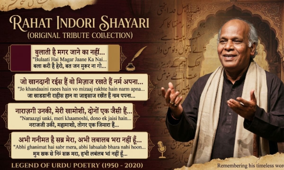 Rahat Indori Shayari