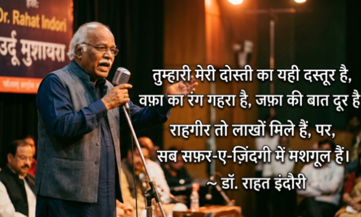 Rahat Indori Shayari In Hindi