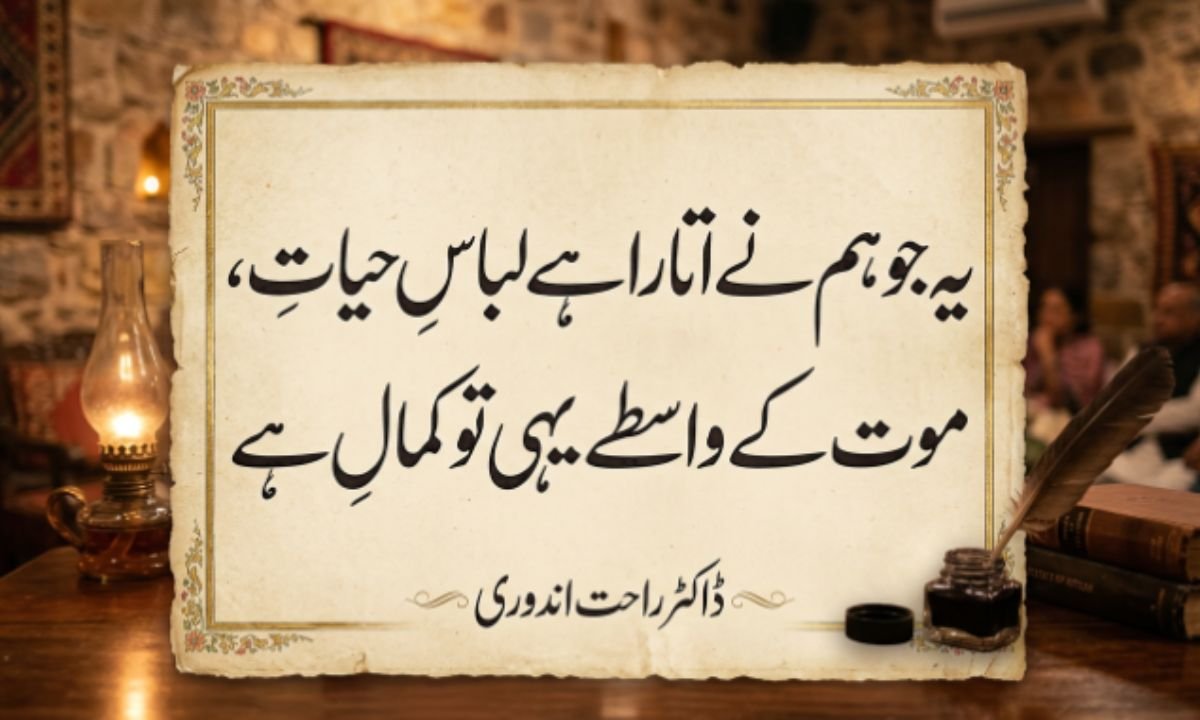 Rahat Indori Shayri In Urdu