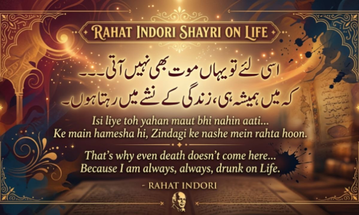 Rahat Indori Shayri On Life
