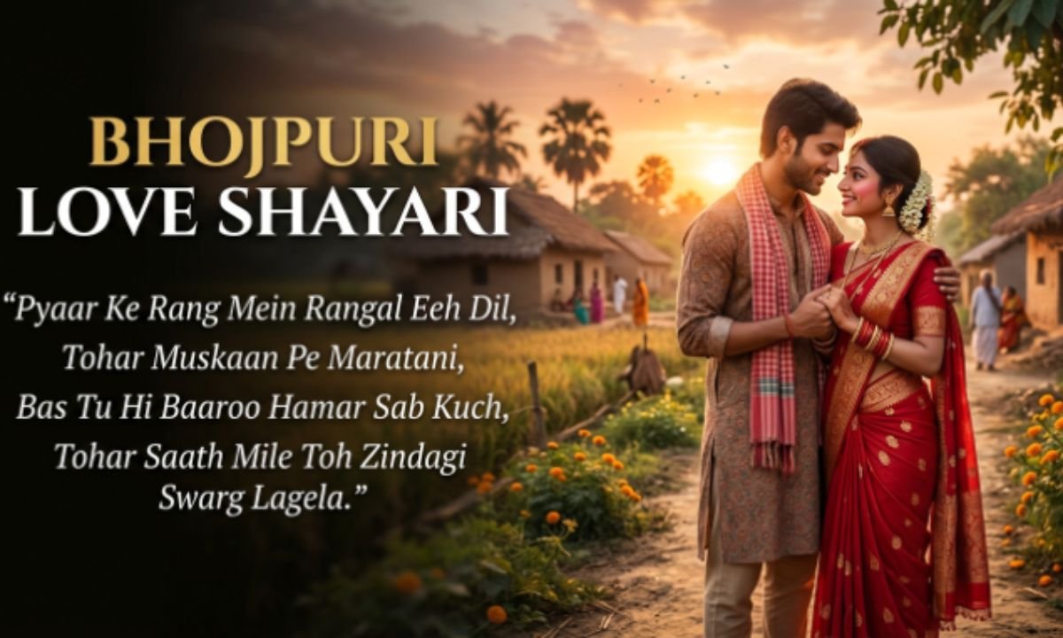 Romantic Bhojpuri Love Shayari In English