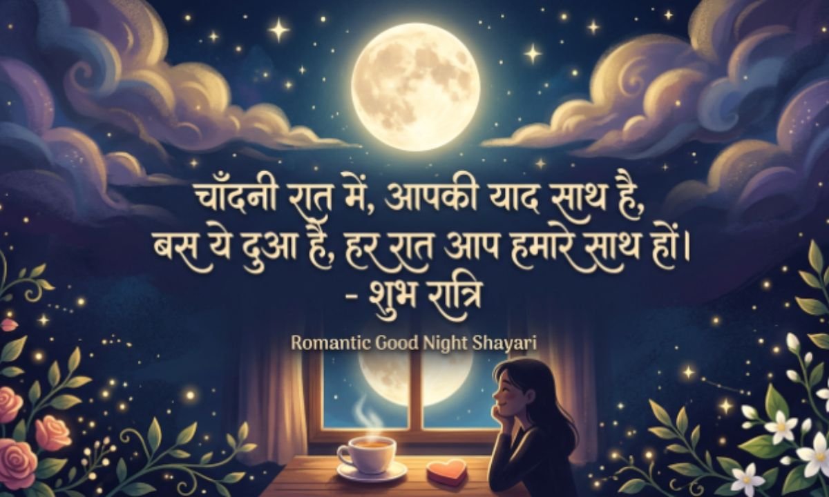 Romantic Good Night Shayari
