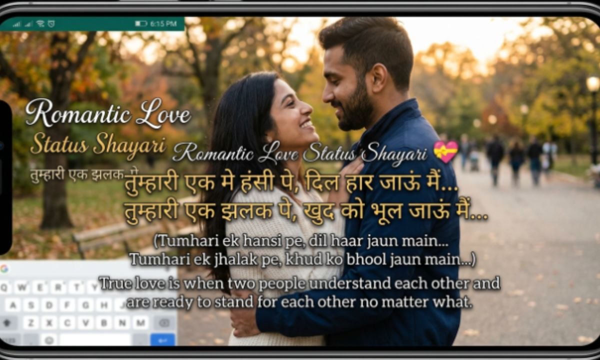 Romantic Love Status Shayari 📲