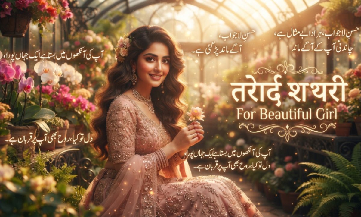 Tareef Shayari For Beautiful Girl