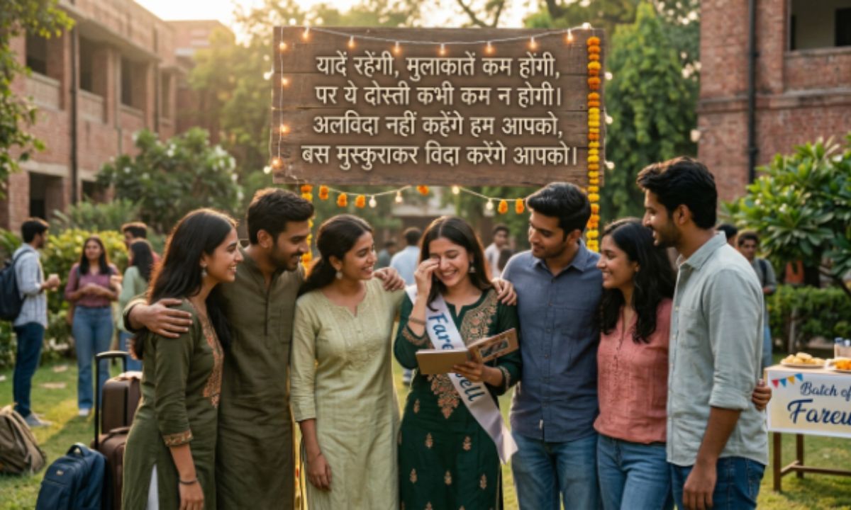 Shayari for Farewell in Hindi