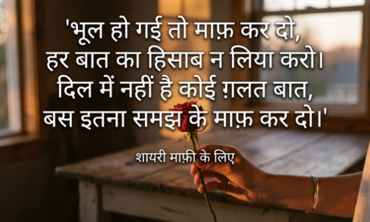 Sorry Shayari 