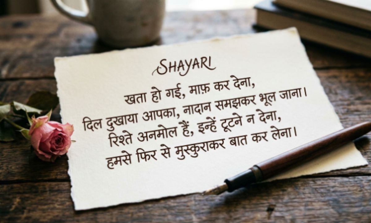 Sorry Shayari In Hindi