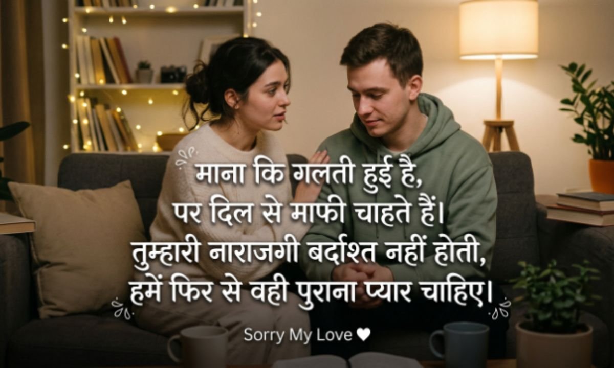 Sorry Shayari for Boyfriend
