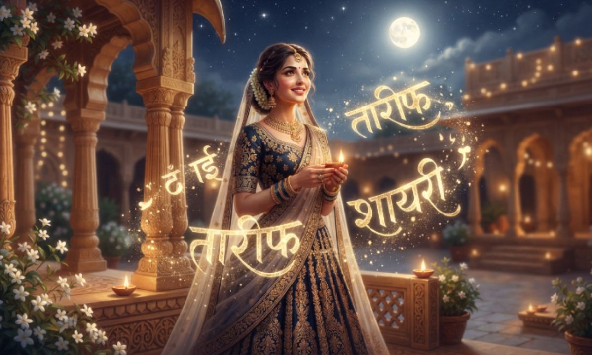 Tareef Shayari For Beautiful Girl In Hindi