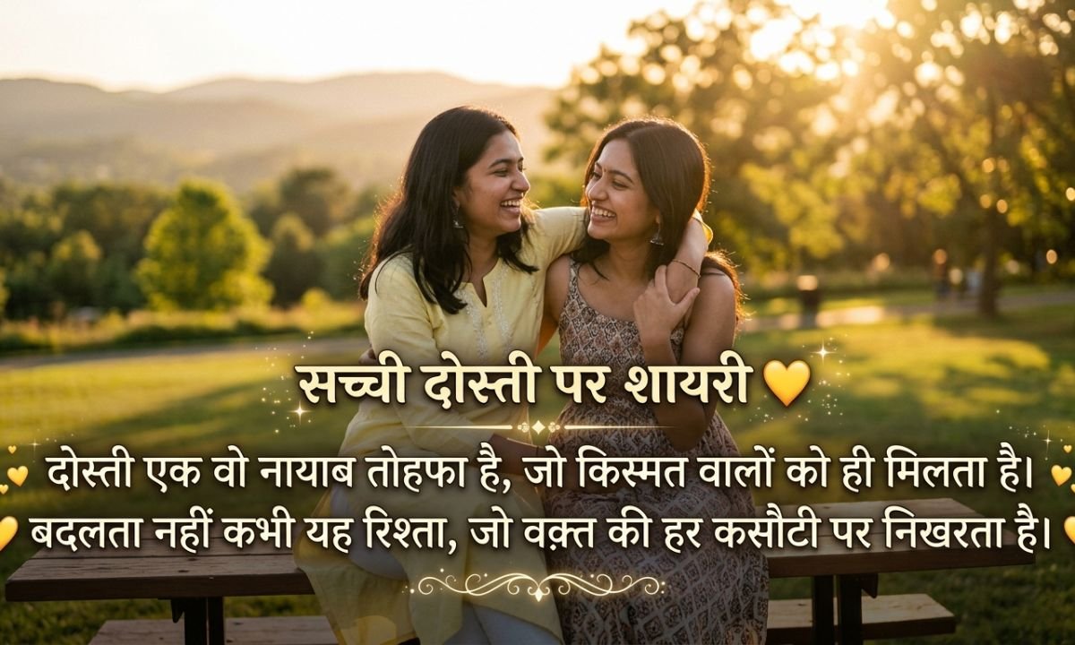 💛 Best Friend Shayari in Hindi