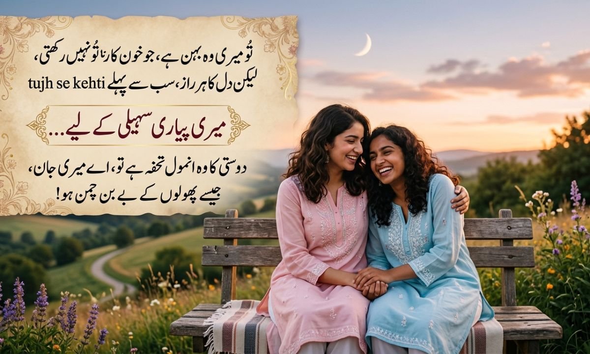 Girl Best Friend Shayri In Urdu