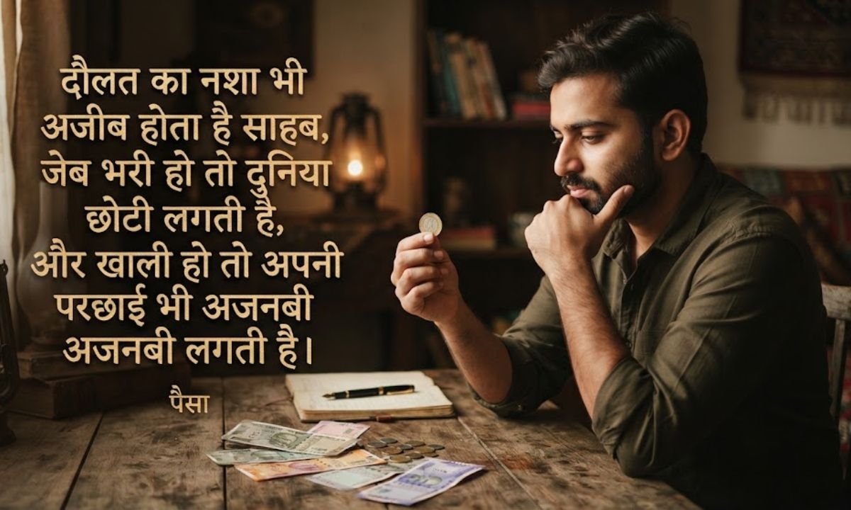 Paisa Shayari in Hindi 🪙 Paisa Shayari in Hindi 🪙