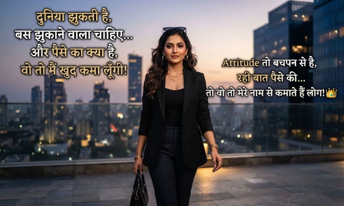 Attitude Paisa Shayari in Hindi for Girl 👑 Attitude Paisa Shayari in Hindi for Girl 👑