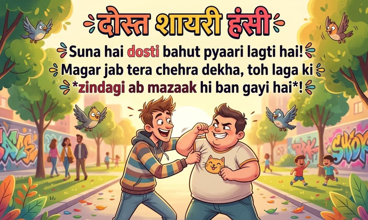  Dosti Shayari Funny