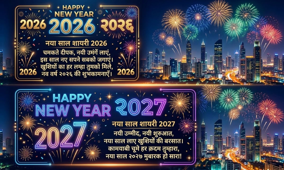 नया साल की शायरी 🎊