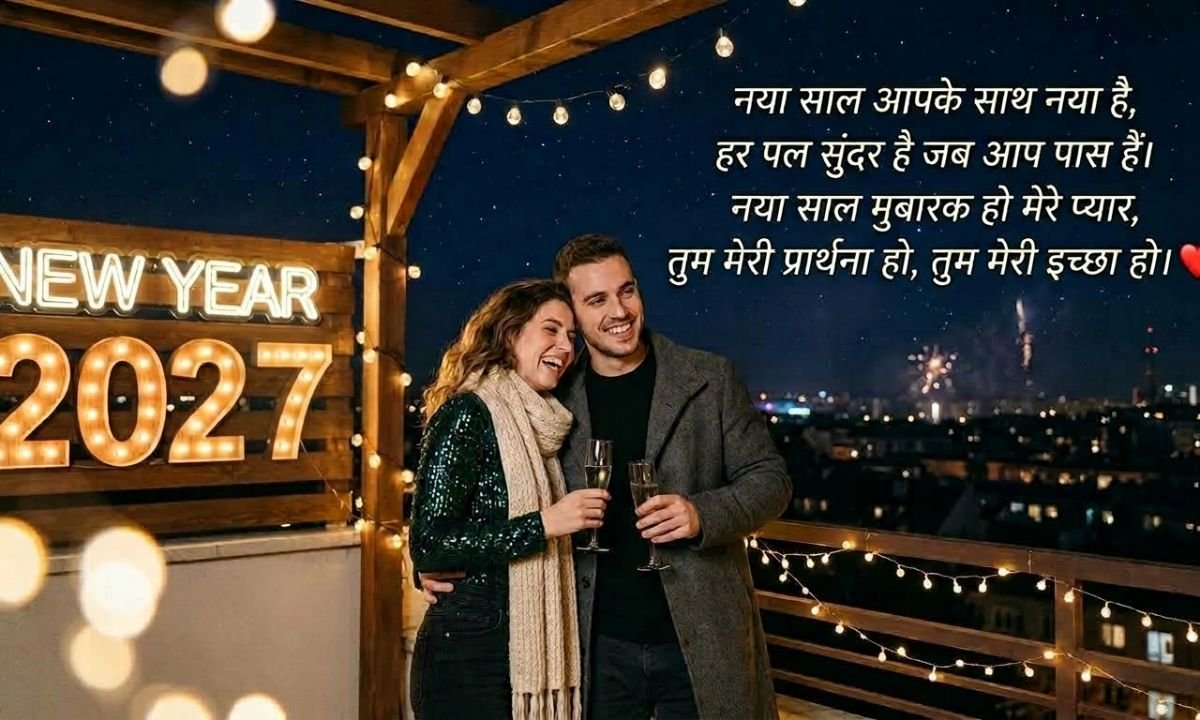 नया साल पर रोमांटिक शायरी ❤️