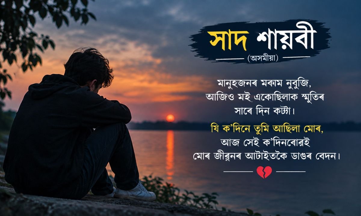 😢 Sad Shayari Assamese
