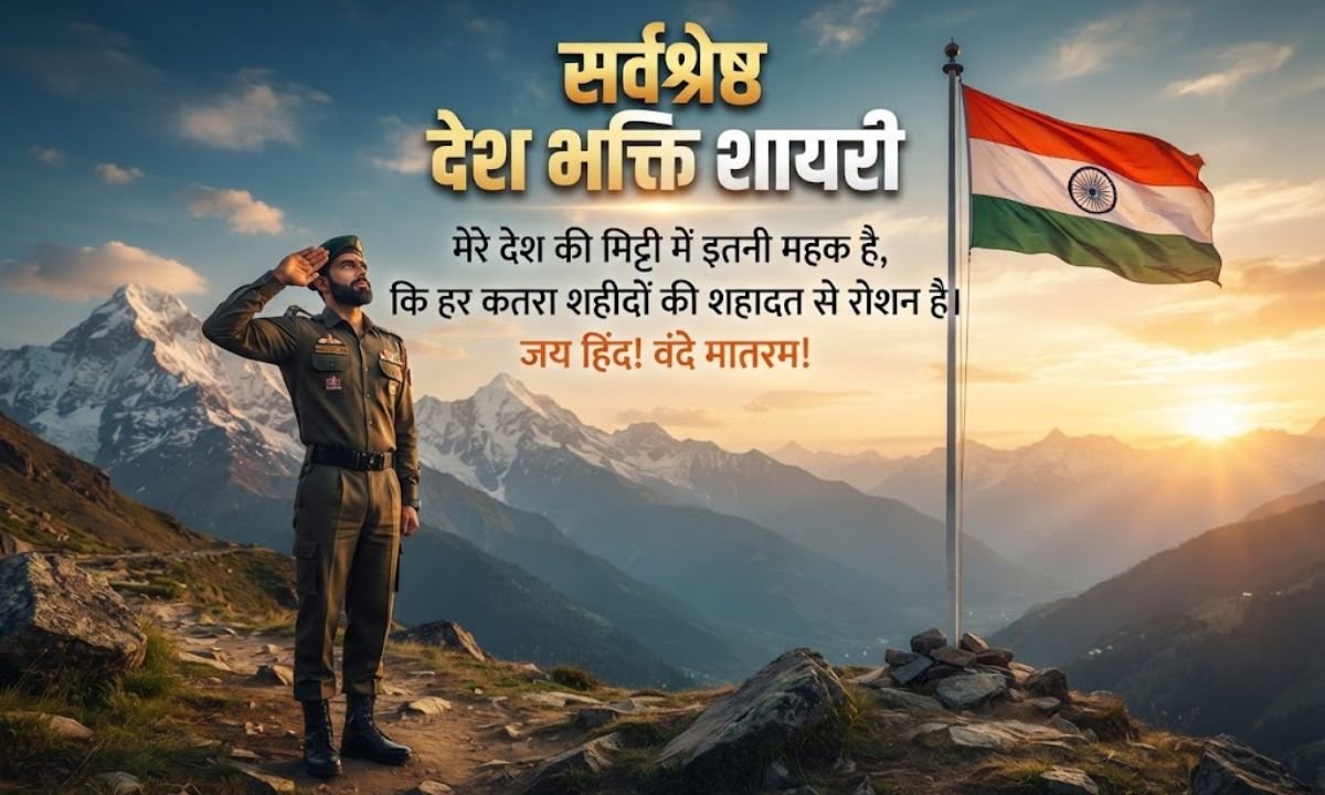 Desh Bhakti Shayari in Hindi