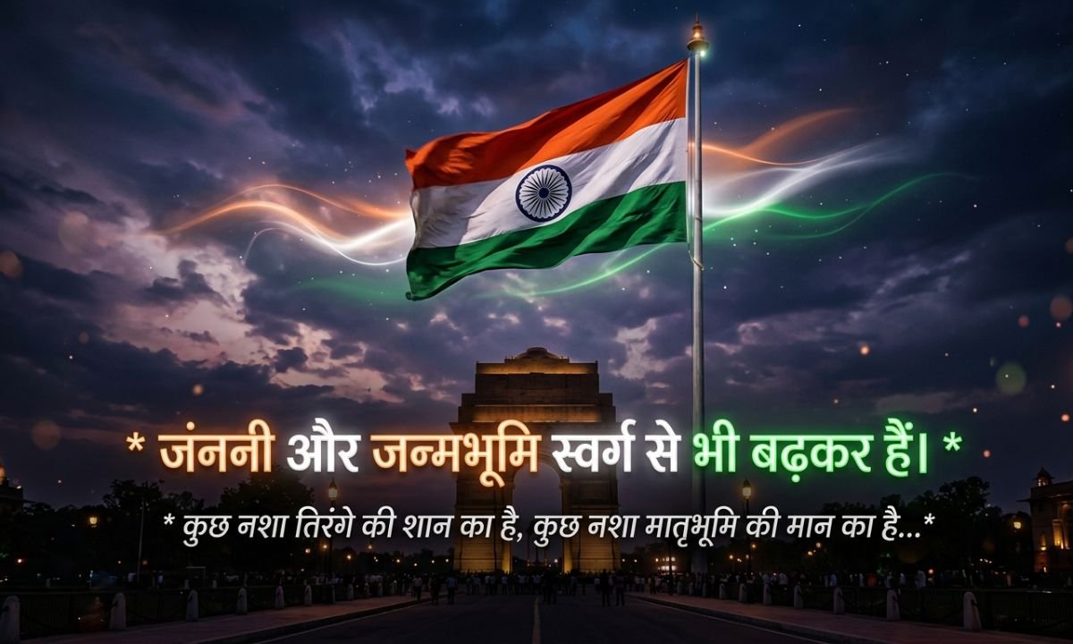 Desh Bhakti Shayari in Hindi 🚩