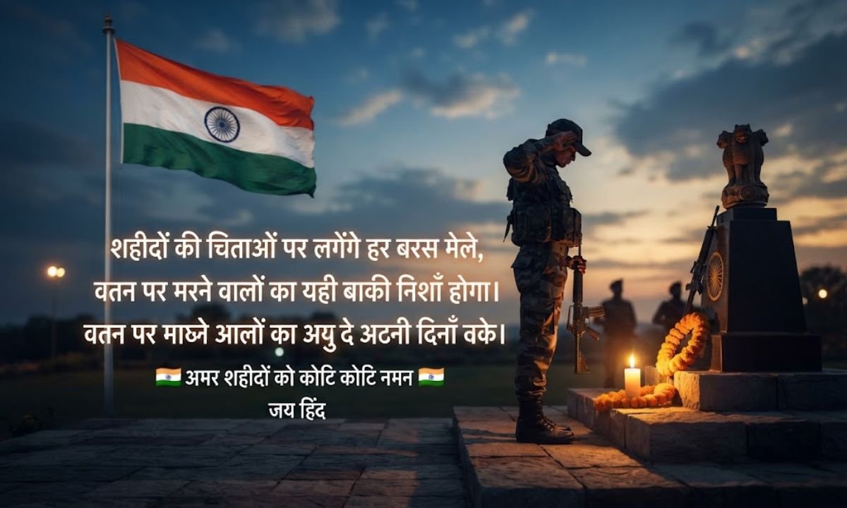 Shaheed Desh Bhakti Shayari 🕯️