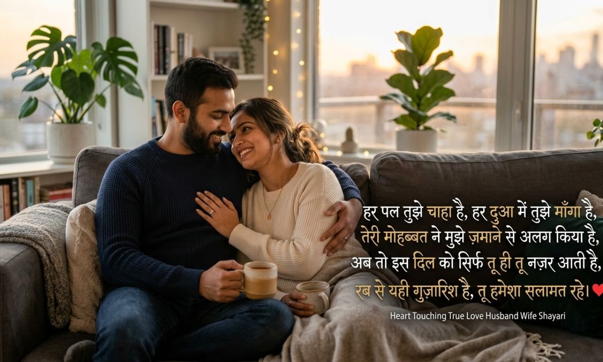 heart touching husband wife shayari
