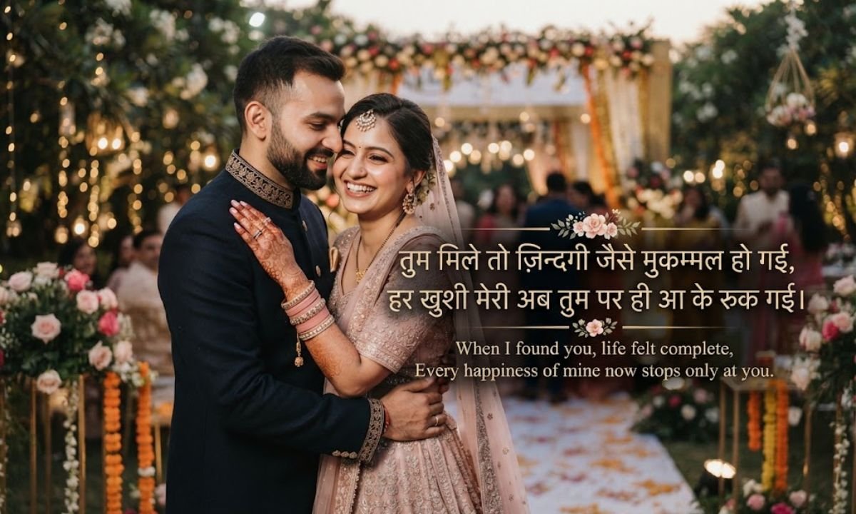 Marriage Husband Wife Shayari 💍