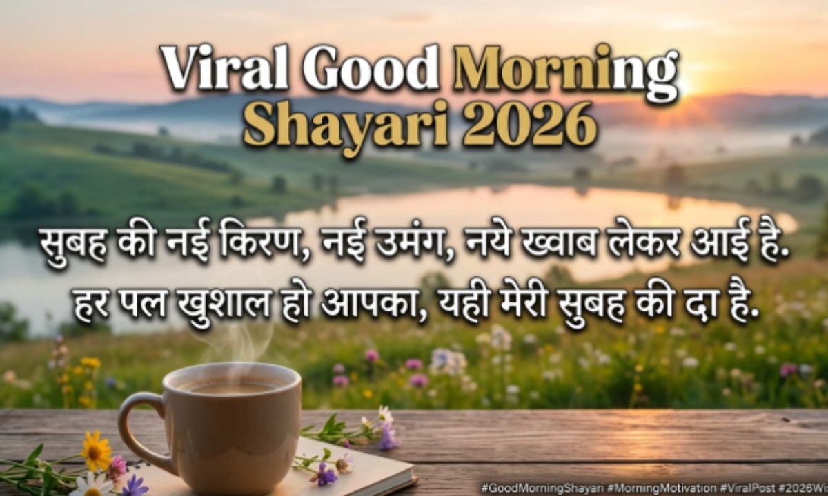Viral Good Morning Shayari 2026