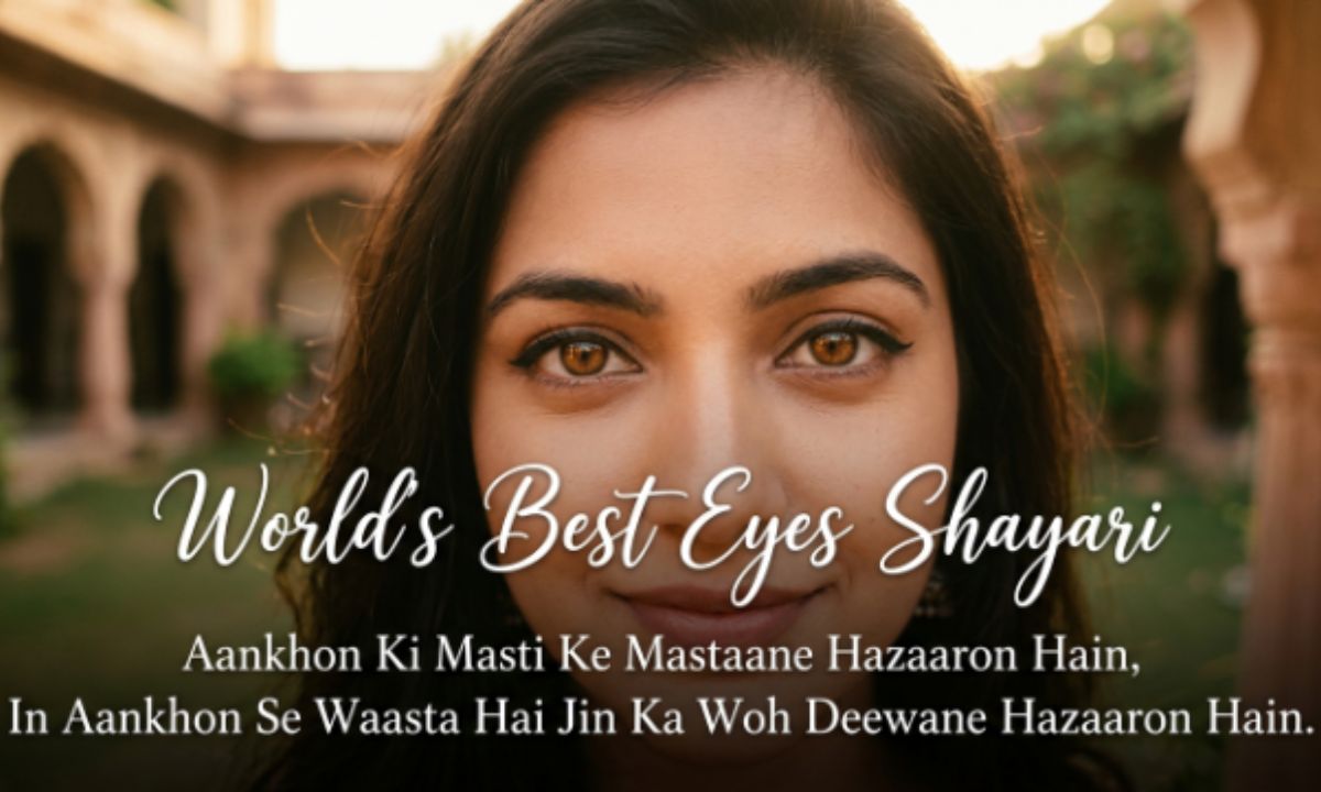 World Best Aankhein Shayari 