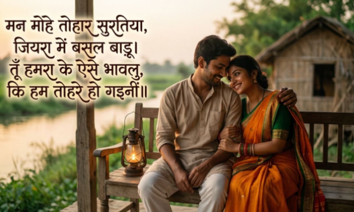 दिल छू लेने वाली रोमांटिक भोजपुरी शायरी 💖