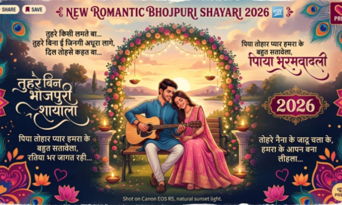 नई Romantic Bhojpuri Shayari 2026 🆕