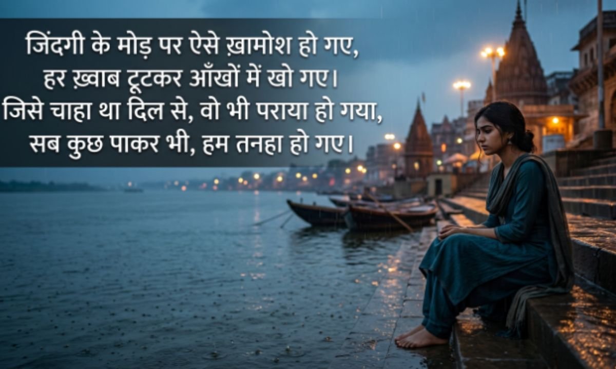 🌸 Best Bhojpuri Sad Shayari in Hindi on Life