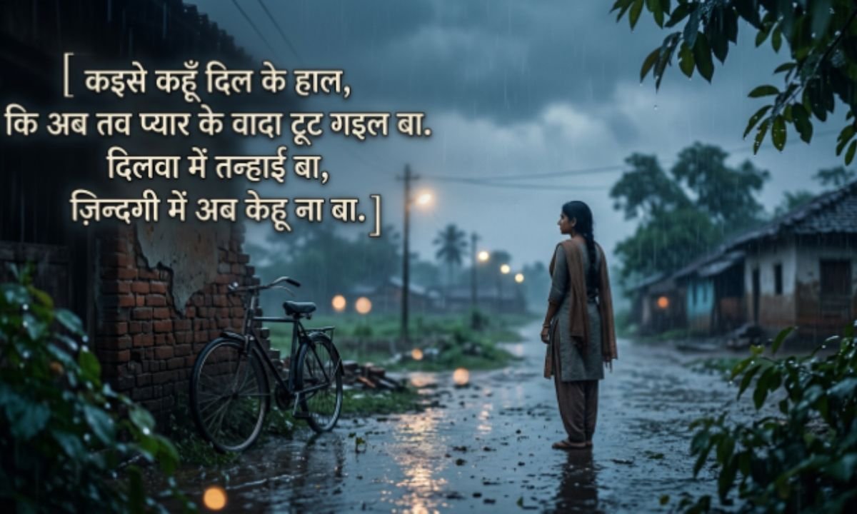 😢 Bewafa Bhojpuri Shayari