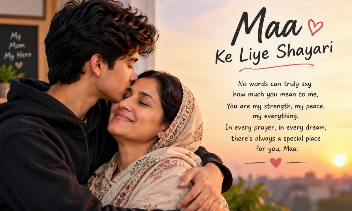 Maa Ke Liye Shayari English