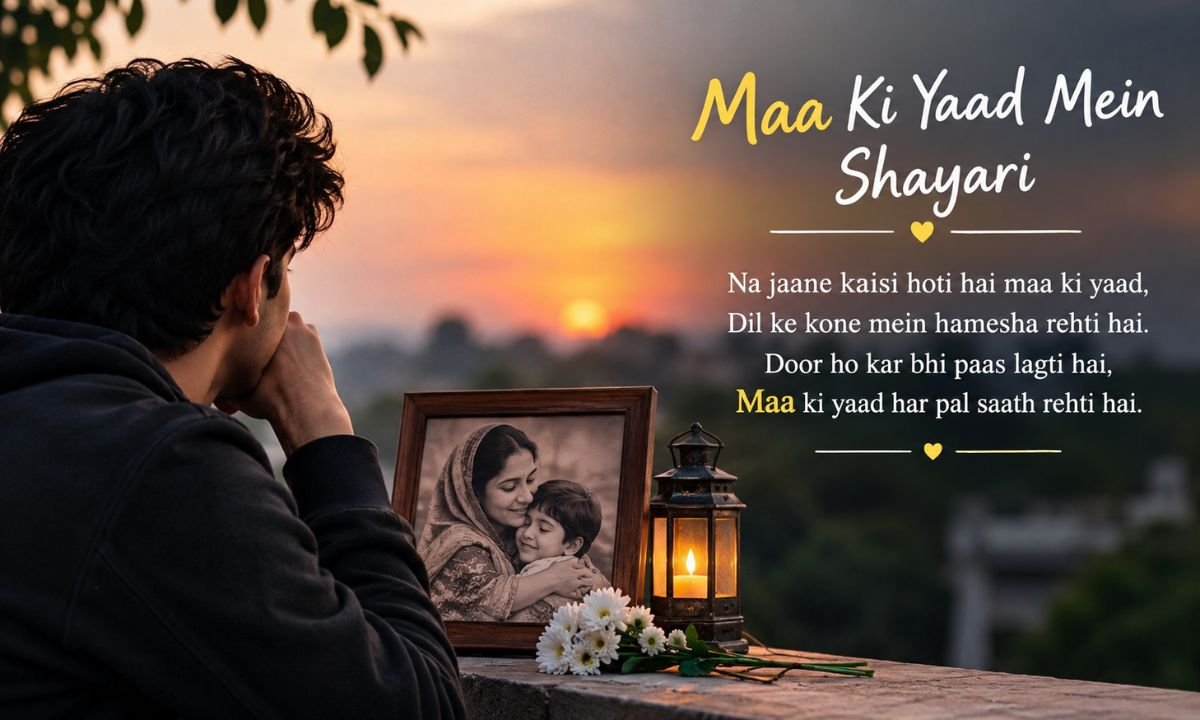 Maa Ki Yaad Mein Shayari