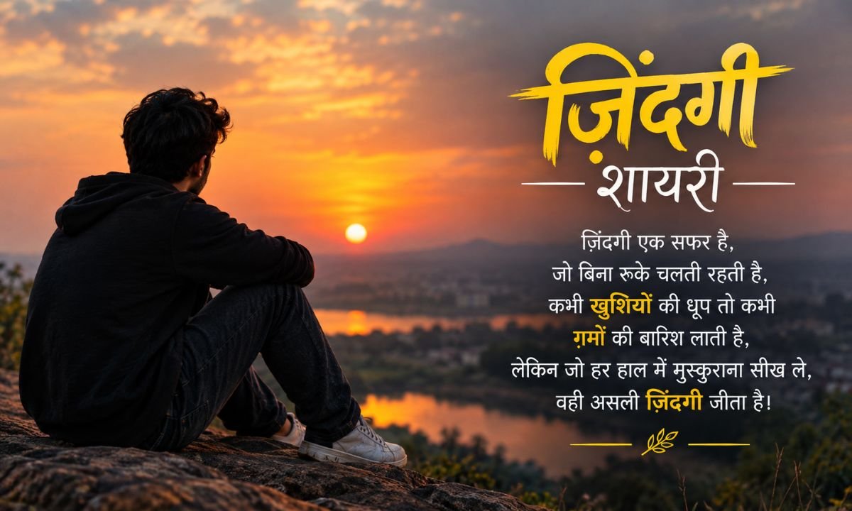 Zindagi Shayari in Hindi