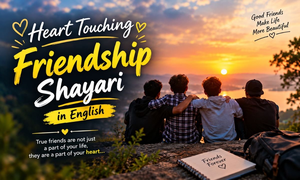 Heart Touching Emotional Friendship Shayari in English