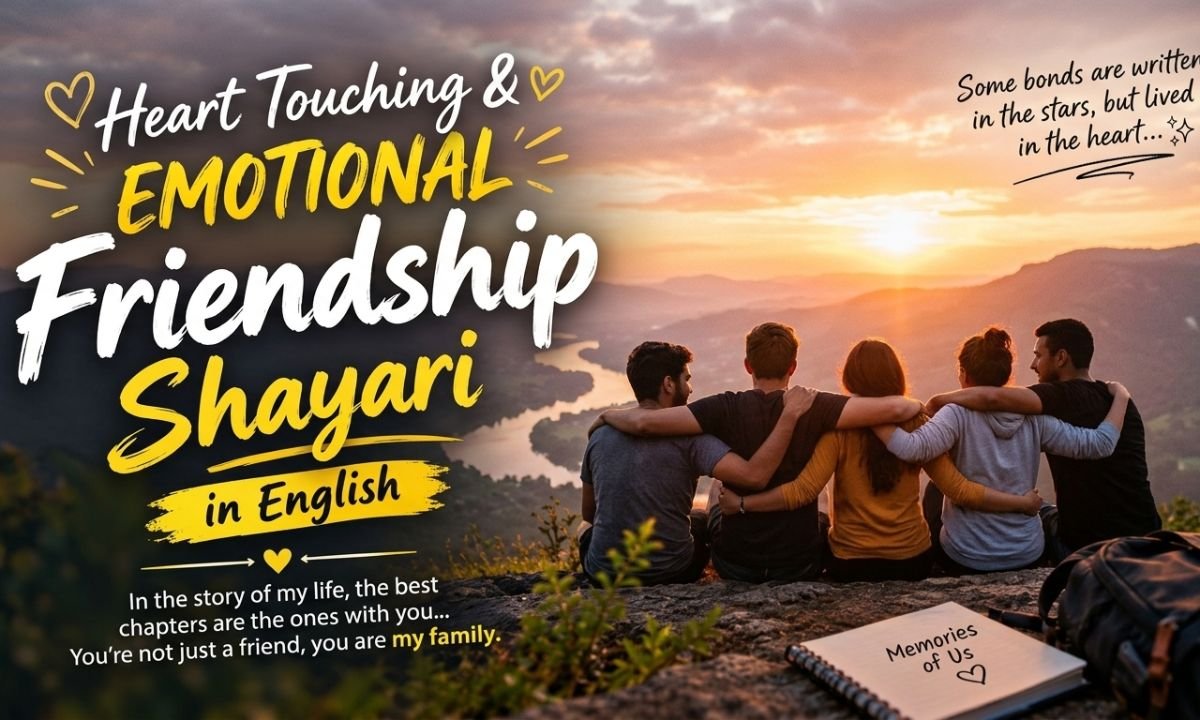 Heart Touching Emotional Friendship Shayari in English