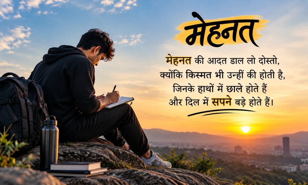 Mehnat Shayari in Hindi