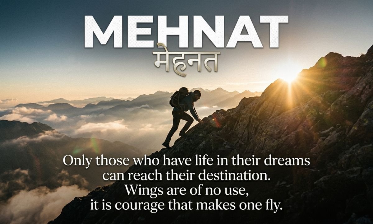 Motivational Mehnat Shayari | मोटिवेशनल मेहनत शायरी