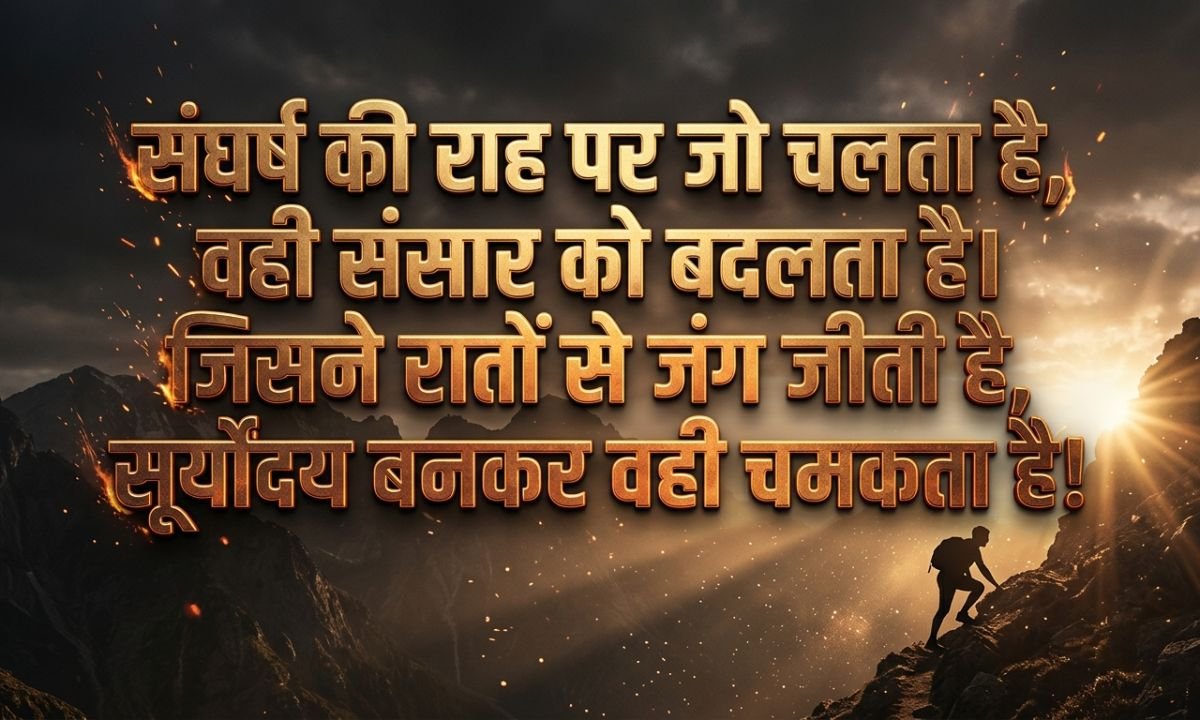 Kadi Mehnat Shayari | कड़ी मेहनत शायरी