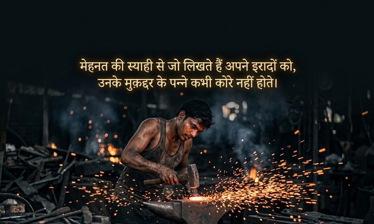 Mehnat Shayari 2 Line | मेहनत शायरी 2 लाइन