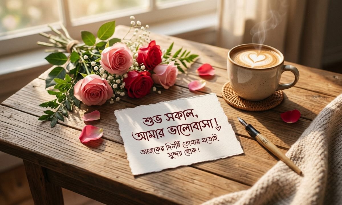 Good Morning Message in Bengali for GF