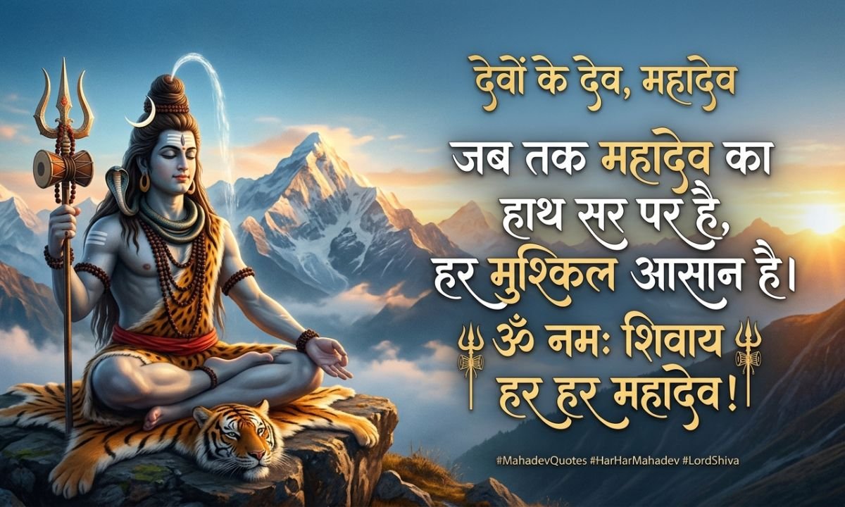 Mahadev Quotes for Instagram
